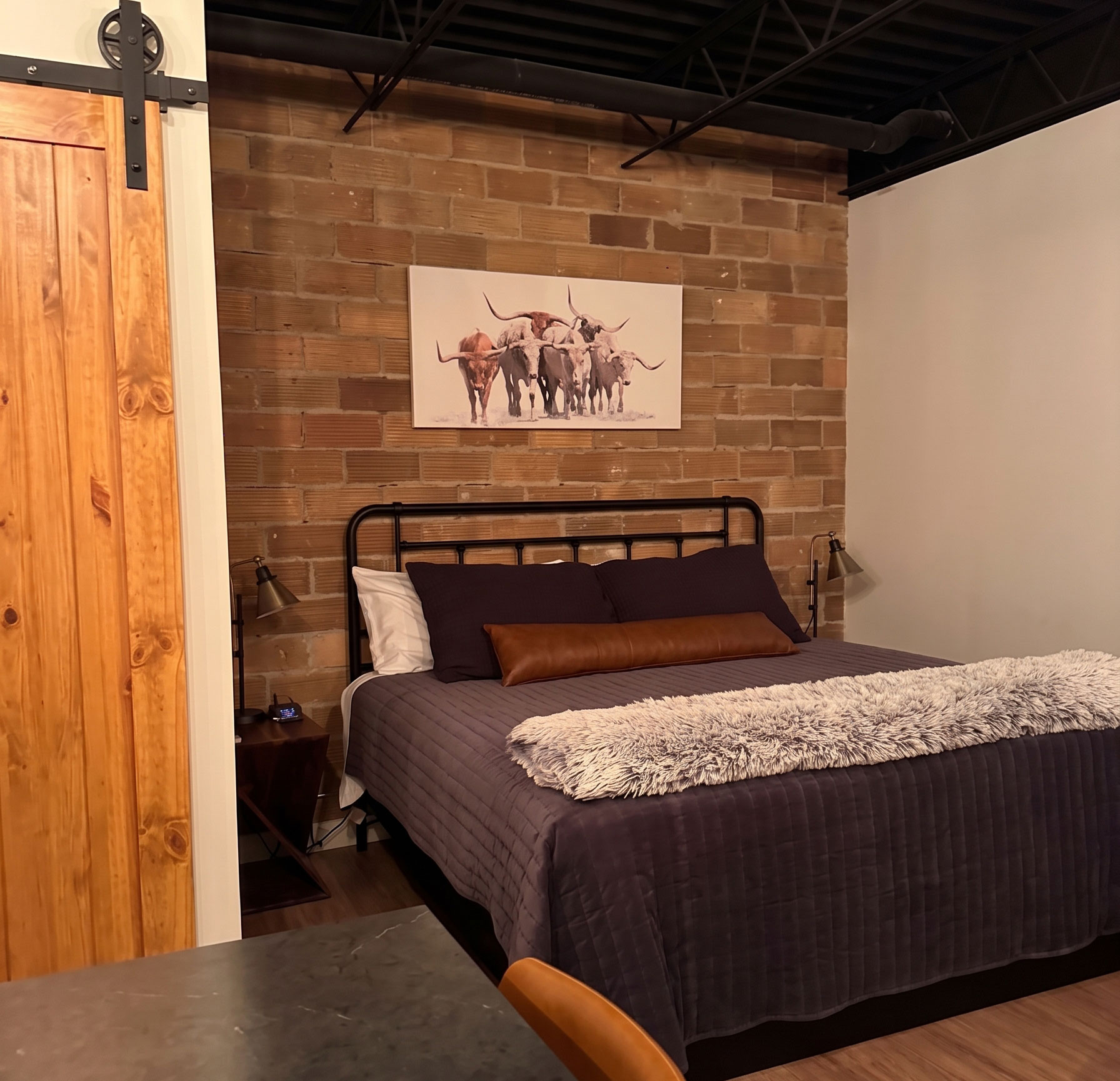 Guest room at Rieger Creek Lodge, a South Dakota pheasant hunting lodge